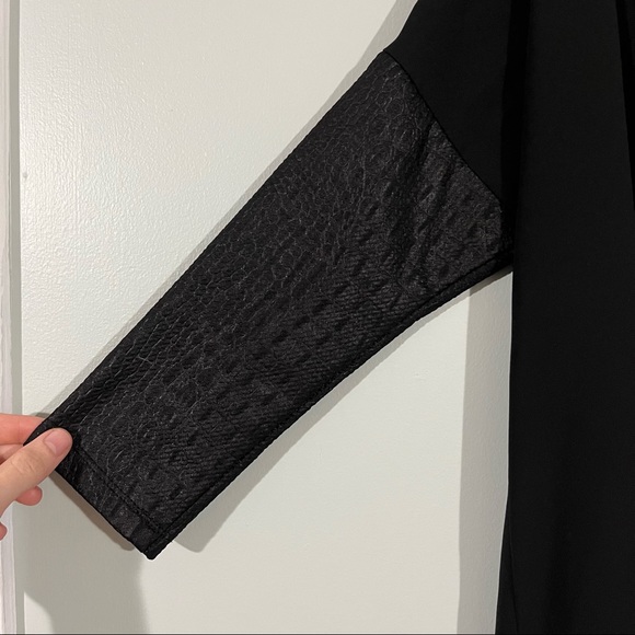 Buddy Love size medium sheer black tunic top - Picture 4 of 8